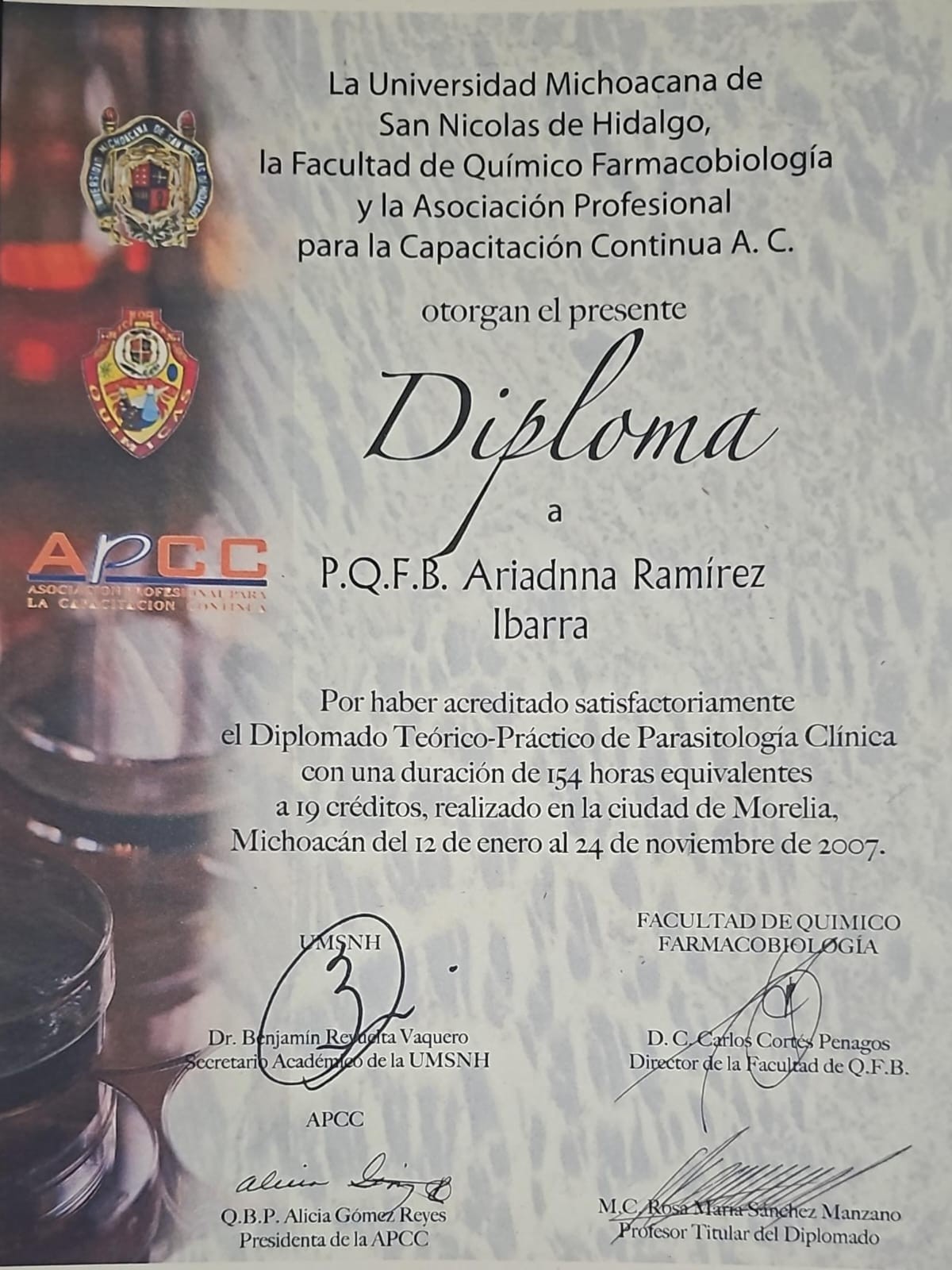 Diplomado Parasitología